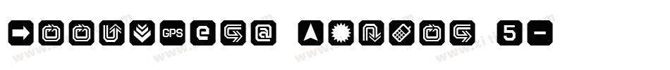 Bookshelf Symbol 5字体转换